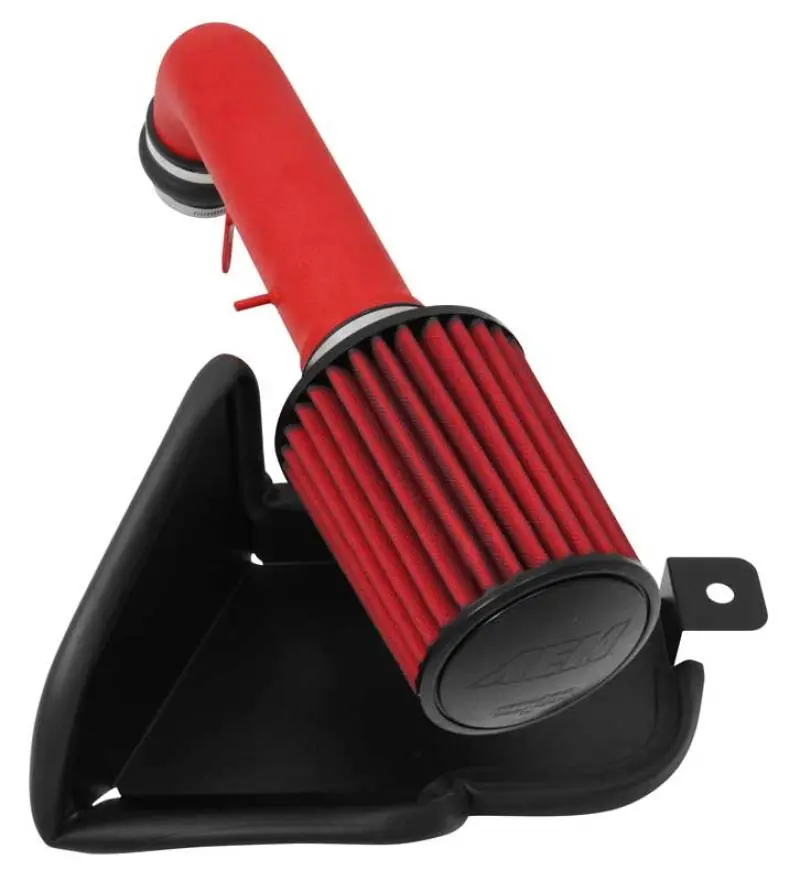 Aem 2015 Volkswagen Golf Gti 2.0L Cold Air Intake System Wrinkle Red 1