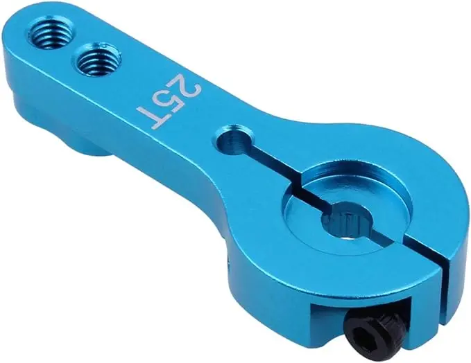 25T Servo Horn Arm Aluminum (Blue) 2