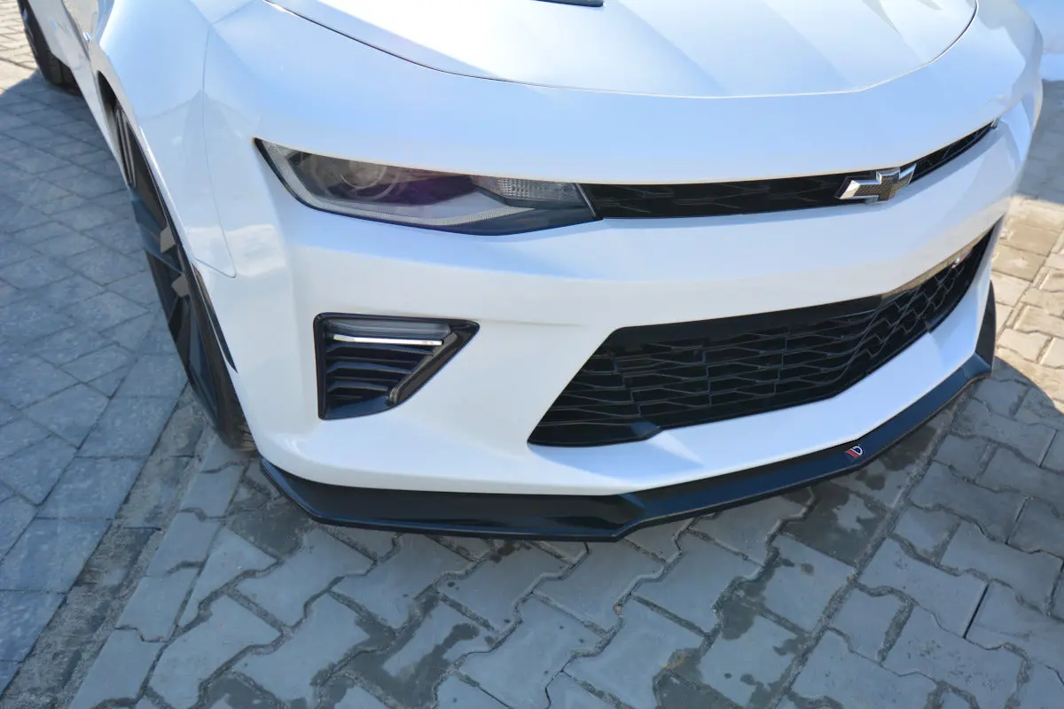 Maxton Design Front Splitter V.2 Chevrolet Camaro 6Th-Gen. Phase-I 2Ss Coupe (2016-18) 1
