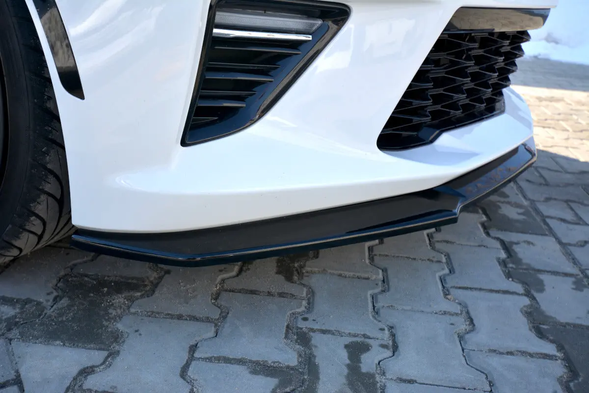 Maxton Design Front Splitter V.2 Chevrolet Camaro 6Th-Gen. Phase-I 2Ss Coupe (2016-18) 2