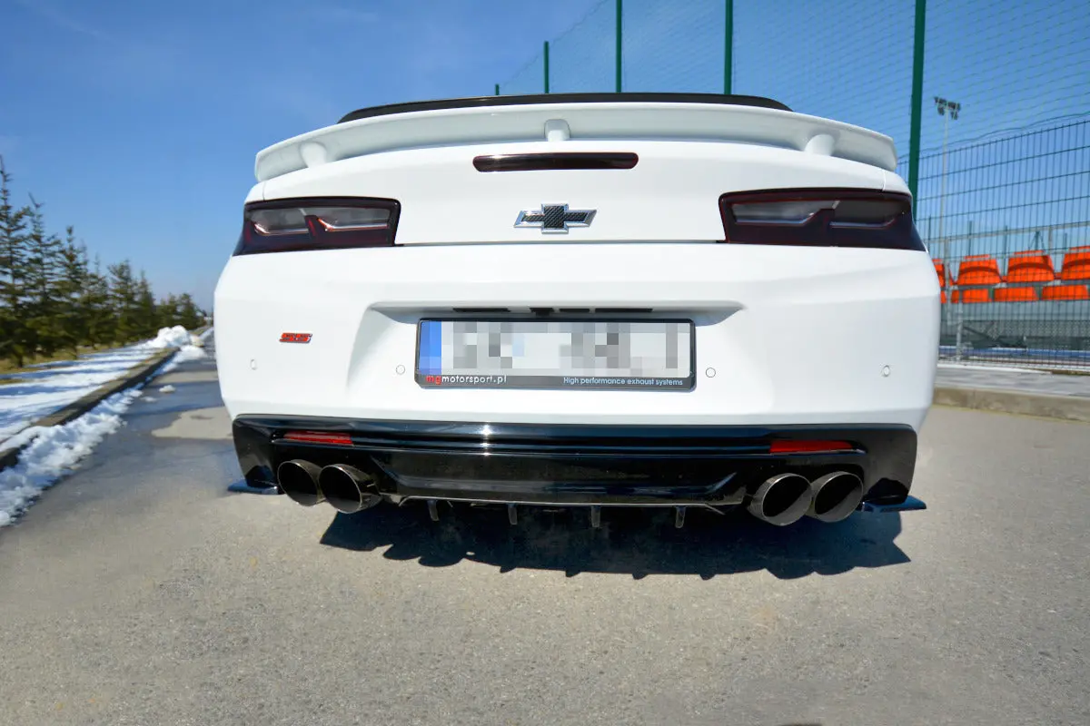 Maxton Design Rear Diffuser Chevrolet Camaro 6Th-Gen. Phase-I 2Ss Coupe (2016-18) 1