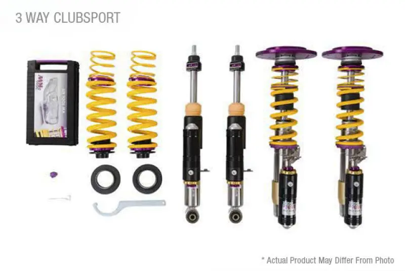 Kw Porsche 911 996 Gt2 Gt3 Clubsport Coilover Kit 3-Way 2