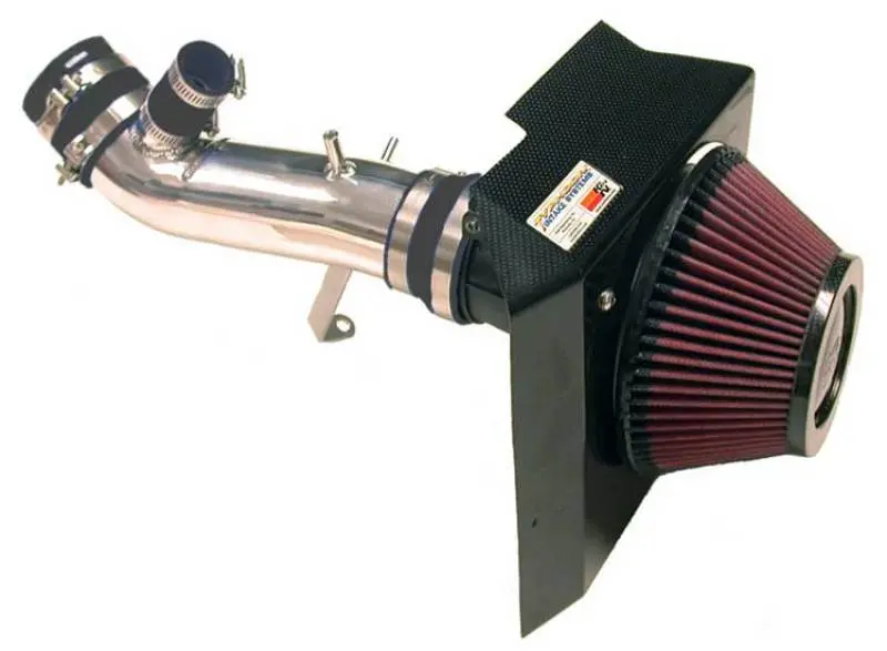 K&N 03-04 Evo 8 Only Polished Typhoon Short Ram Intake 2