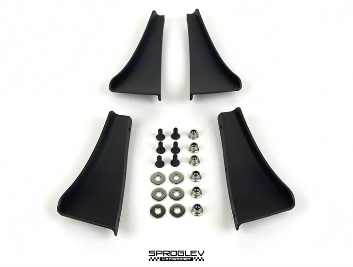 Sprogley Motorsport Front Bumper Canards - F87 Bmw M2 1