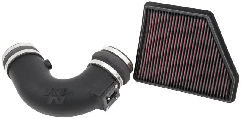 K&N Fipk 10-14 Chevy Camaro V8 6.2L Performance Intake Kit 2