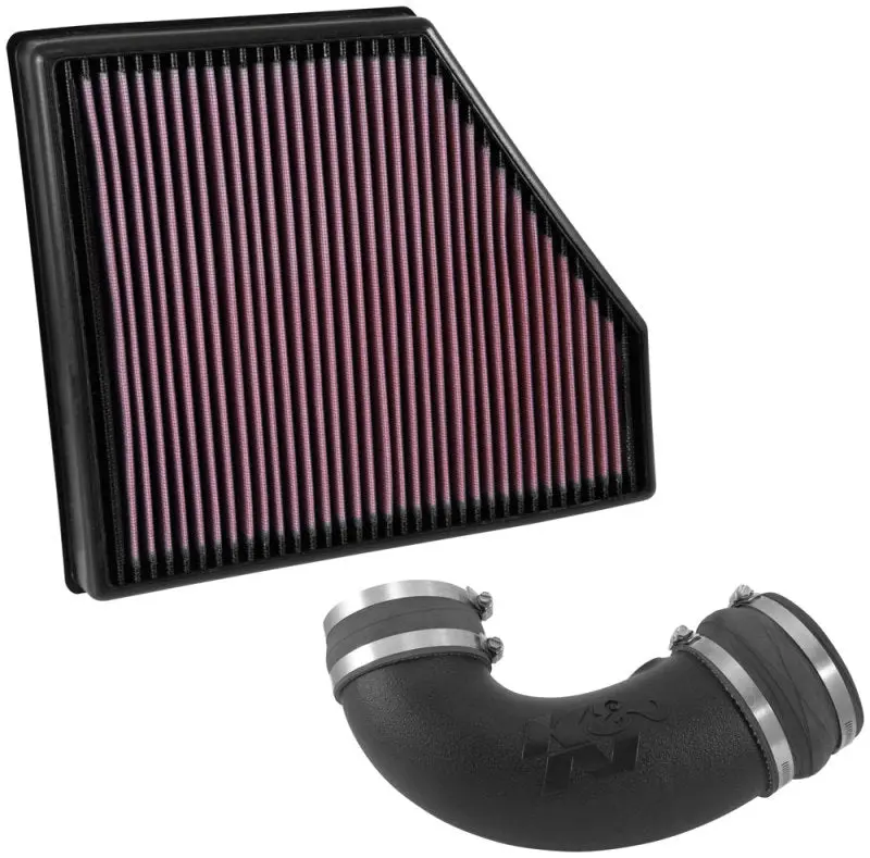 K&N 16-19 Chevrolet Camaro V8-6.2L Performance Intake Kit 1