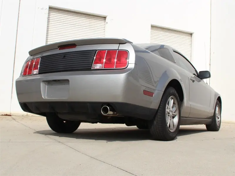 Afe Axle-Back Exhaust 2.5In 409Ss W/Polished Tip 05-09 Ford Mustang V6 4.0L 2