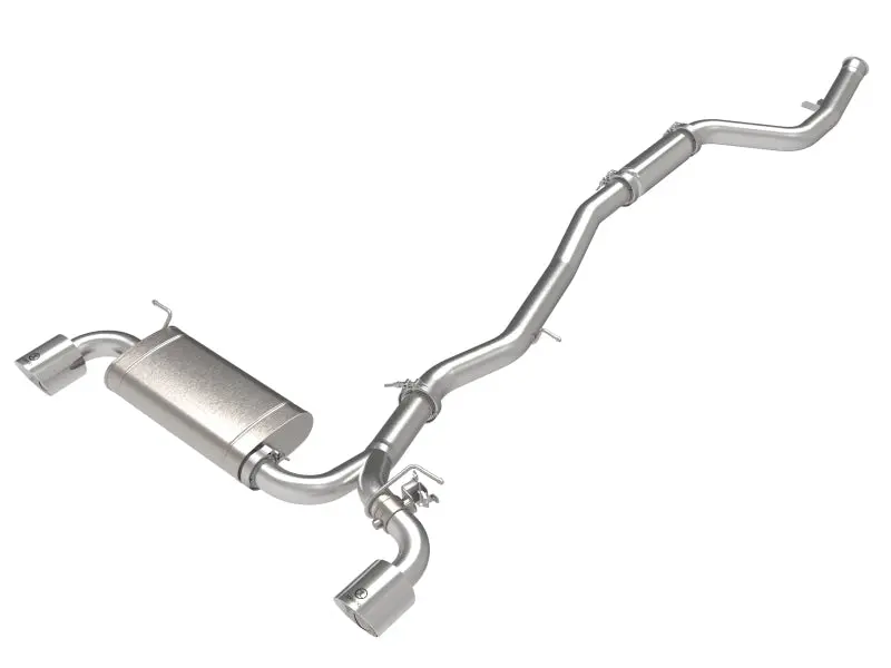 Afe Power Takeda 2021 Toyota Supra 2.0L (T) 2.5In-3In 304 Ss Cb Exhaust W/ Polished Tips 1