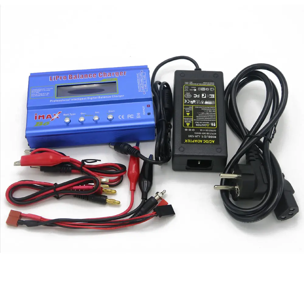Imax B6 80W 6A Professional Li-Ion / Polymer Balance Charger / Discharger 1-6 Cells With Dc 5A 12V 60W Ac Adapter 2