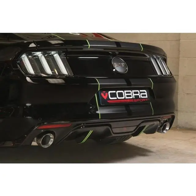 Cobra Sport Ford Mustang 5.0 V8 Gt Convertible (2015-18) 2.5" Venom Box Delete Axle Back Performance Exhaust 5