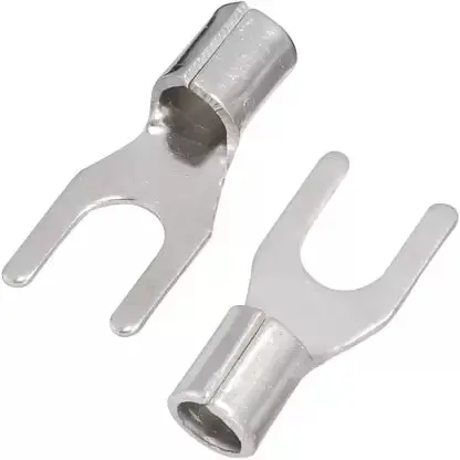 1.5Mm² (46 /1.5) Fork Terminal Non Insulated Crimp Spade Connector (1 Pc) 1