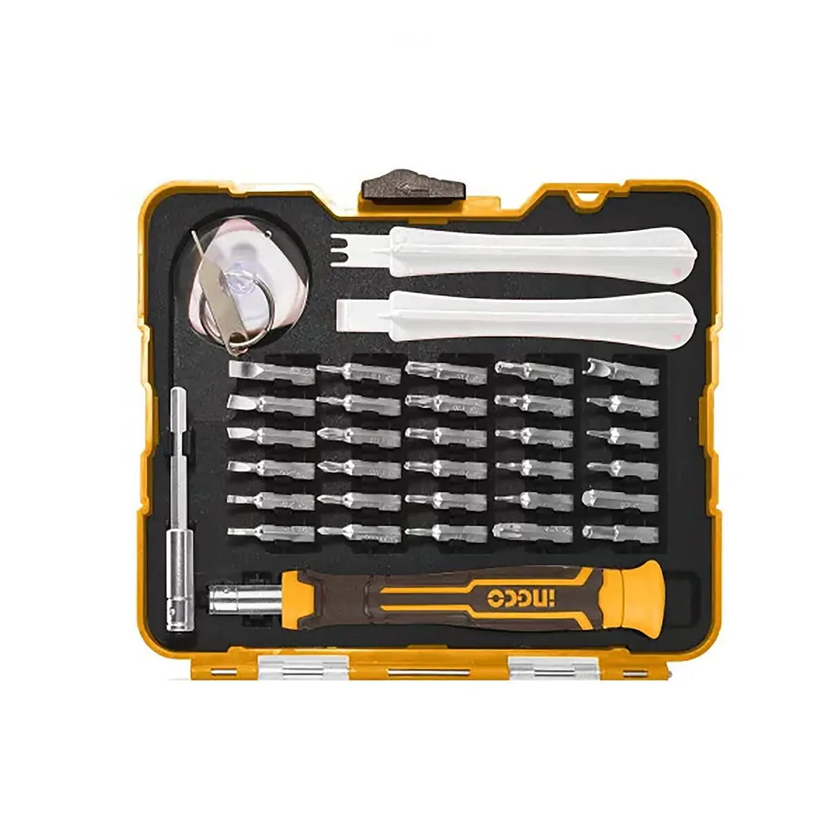 Ingco Hksdb0378 37 Pcs Precision Screwdriver Set 1