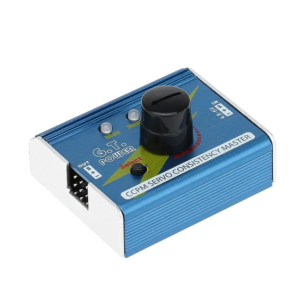 Gt Power 1-3 Channel Multi Servo Tester Ccpm Servo Consistency Master 1