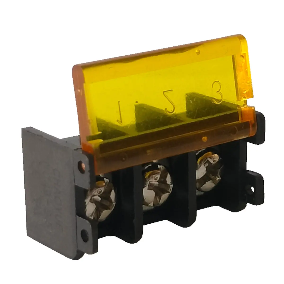 Hb9500-3P 9.5Mm Pitch 3-Pin Barrier Terminal Connector With Lid 1