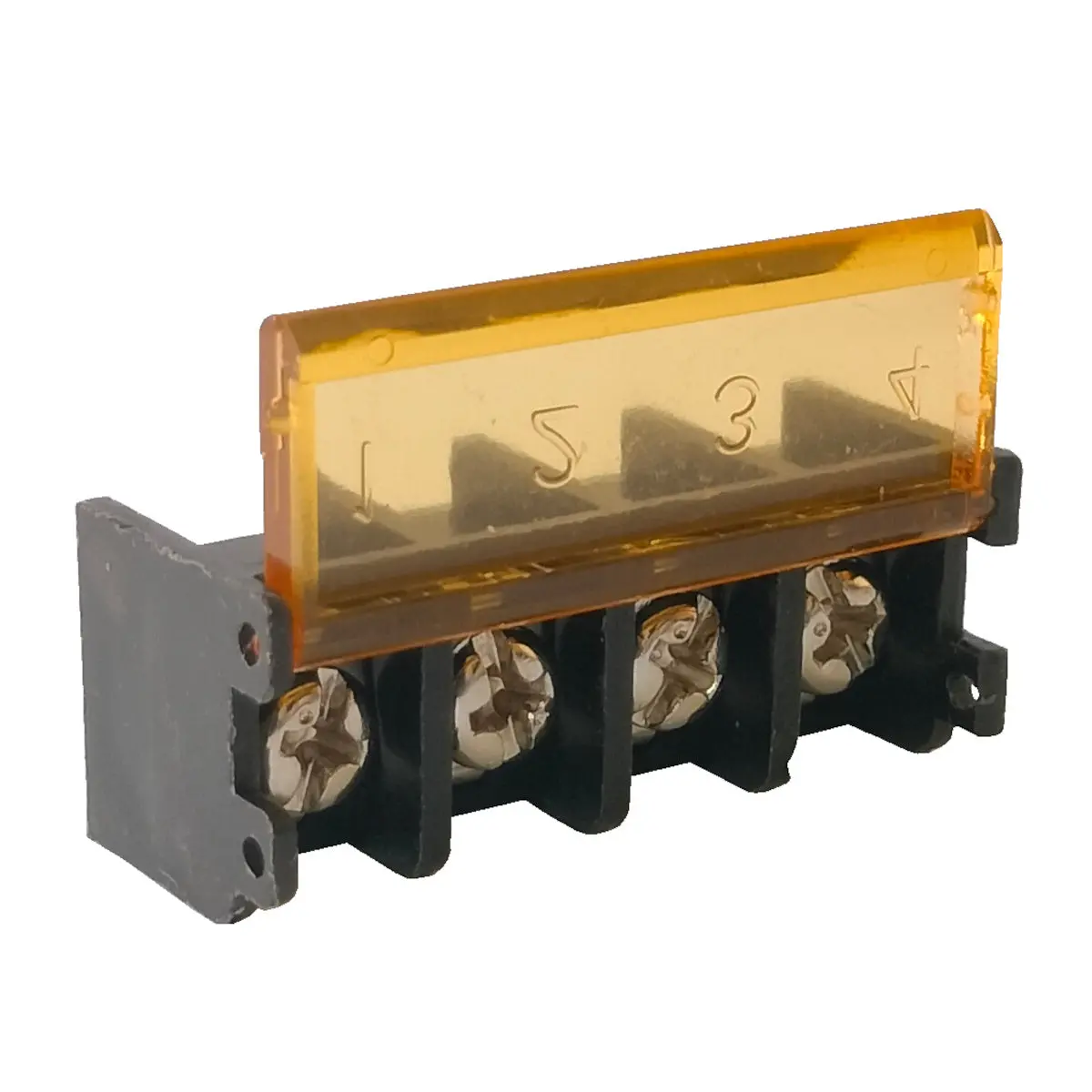 Hb9500-4P 9.5Mm Pitch 4-Pin Barrier Terminal Connector With Lid 2