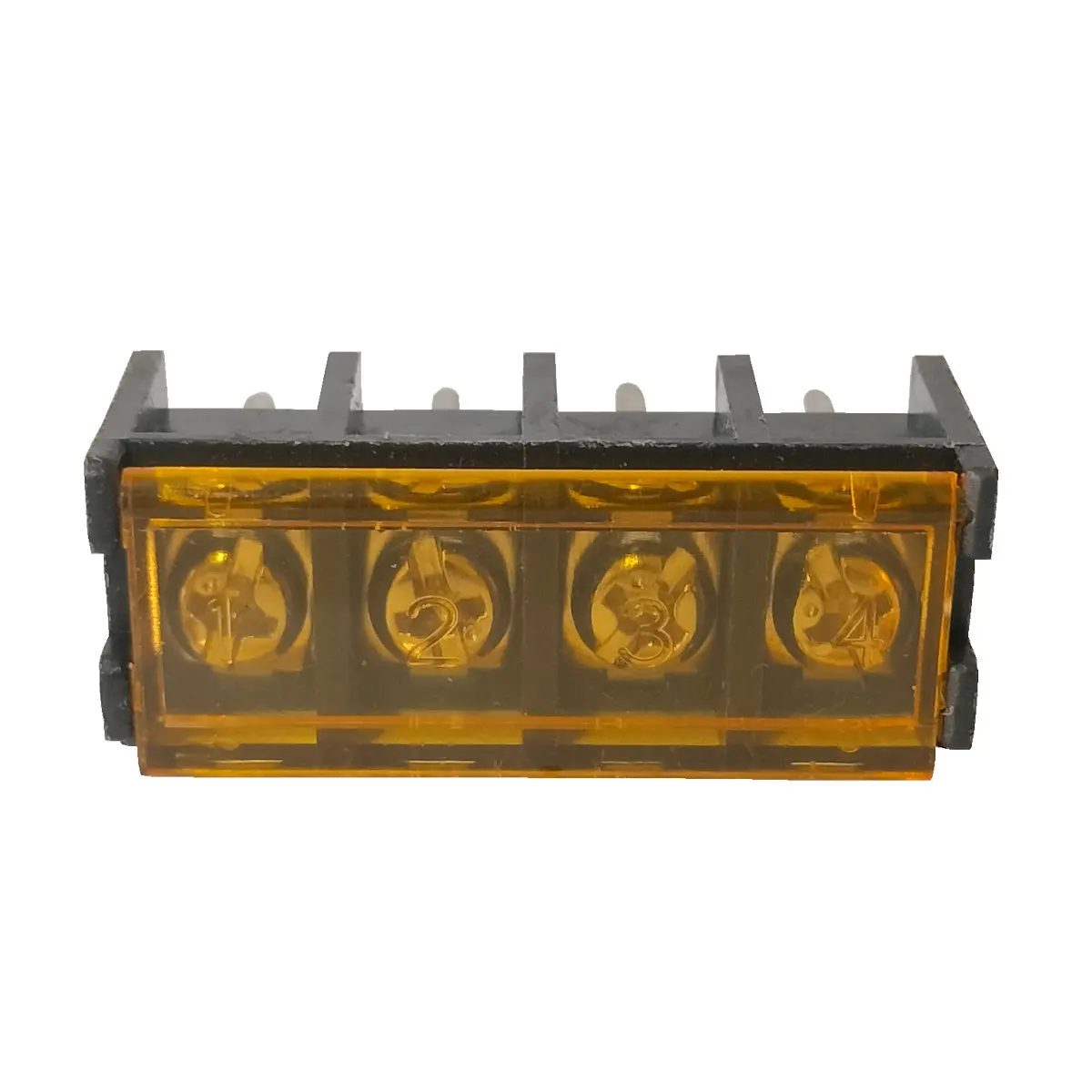 Hb9500-4P 9.5Mm Pitch 4-Pin Barrier Terminal Connector With Lid 1