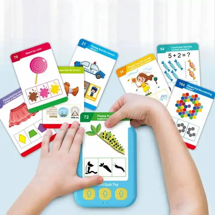 Talking Flash Cards Learning Device - Early Educational Toys For  Kids Cognitive Cards 1