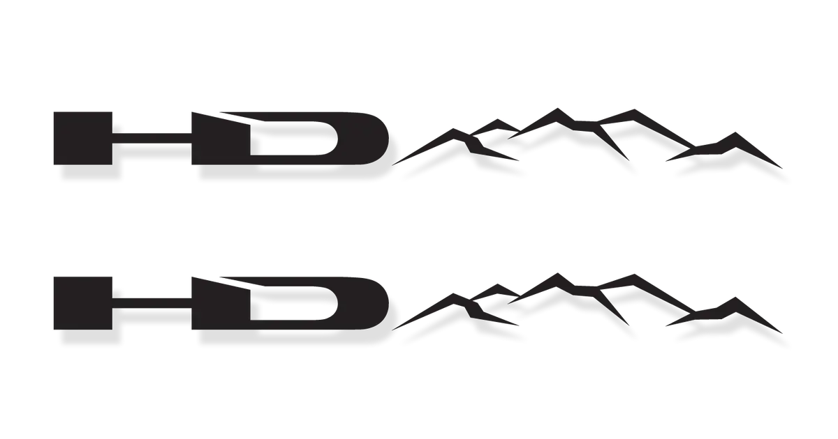 Hd Off-Road Decals 1