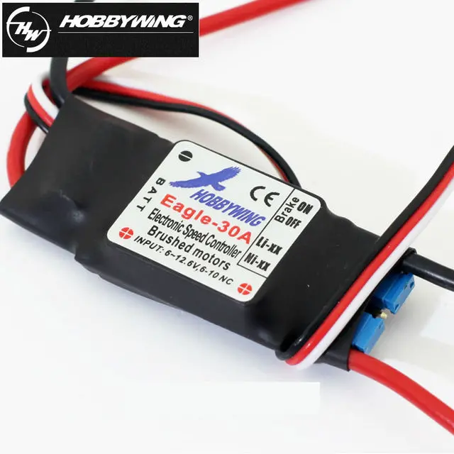 Hobbywing Eagle 30A Brushed Esc Speed Controller 2