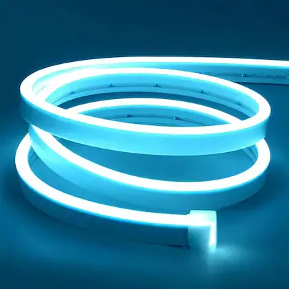 12V Neon Flexible Led Strip Light 5 Meter - Ice Blue 1