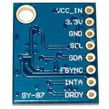 Gy-87 Hw-290 Mpu6050 + Hmc5883l + Bmp180 3-Axis Gyro + 3-Axis Acceleration + 3-Axis Magnetic Field + Air Pressure Sensor 10Dof 2