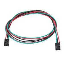 3 Pin Connector Female To Female Dupont Cable For 3D Printer (Pack Of 2) 1