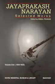 Jayaprakash Narayan Selected Workers By Bimal Prasad Volume-1 (1929-1935) (Hardcover) Old Book 1