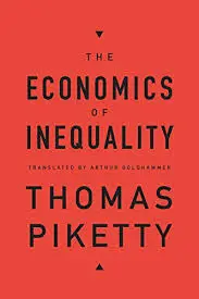 The Economics Of Inequality  By Thomas Piketty (Hardcover) Old Book 1