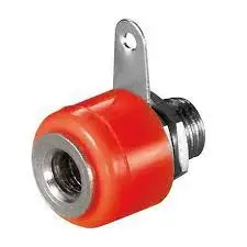 4Mm Female Banana Socket Jack Red (Pack Of 1) 1