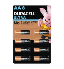Aa Duracell Ultra Alkaline Batteries (Pack Of 1) 1