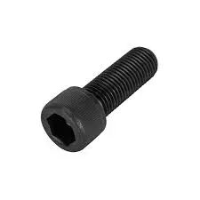 M2.5X6mm Hex (Allen) Socket Head High Tensile(12.9) Black Oxide Screw (Pack Of 10) 1