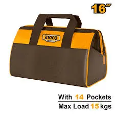 Ingco Htbg281628 16 Inch Waterproof Tools Bag 1