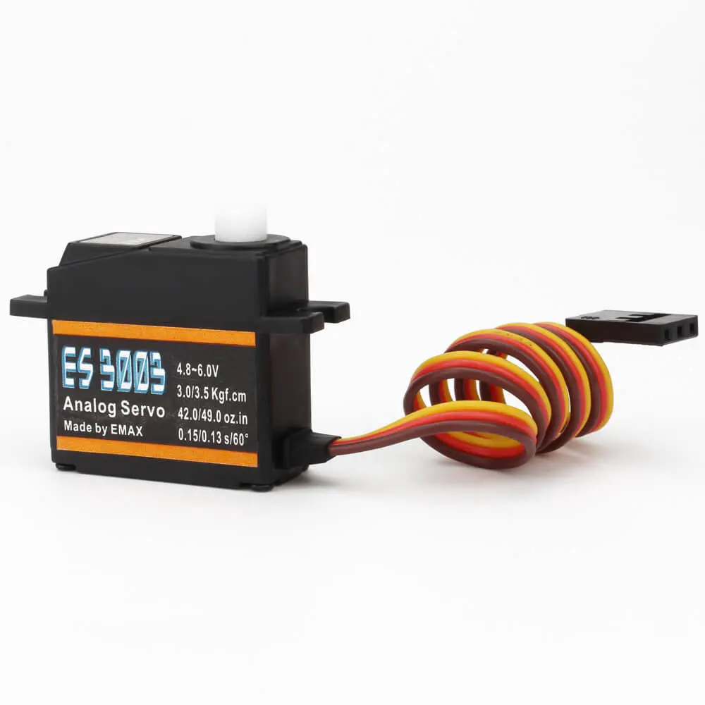Emax Es3003 17G 3.5Kg 0.13Sec 23T Plastic Gear Analog Servo 1