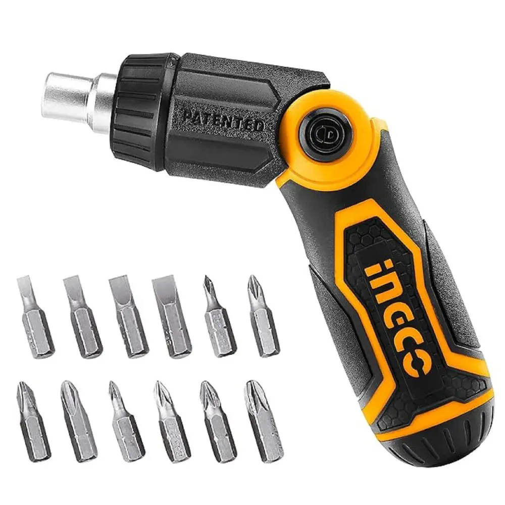 Ingco Akisd1208 13 In 1 Ratchet Screwdriver Set 1
