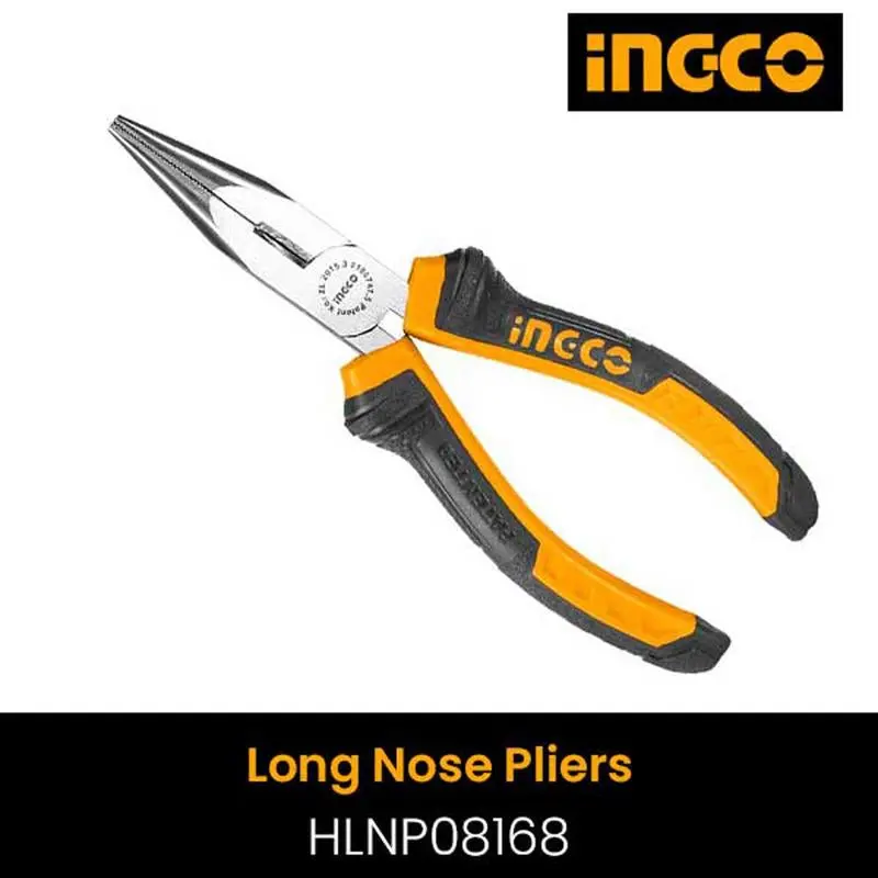 Ingco Hlnp08168 Long Nose Plier (160Mm 6 Inch) 1