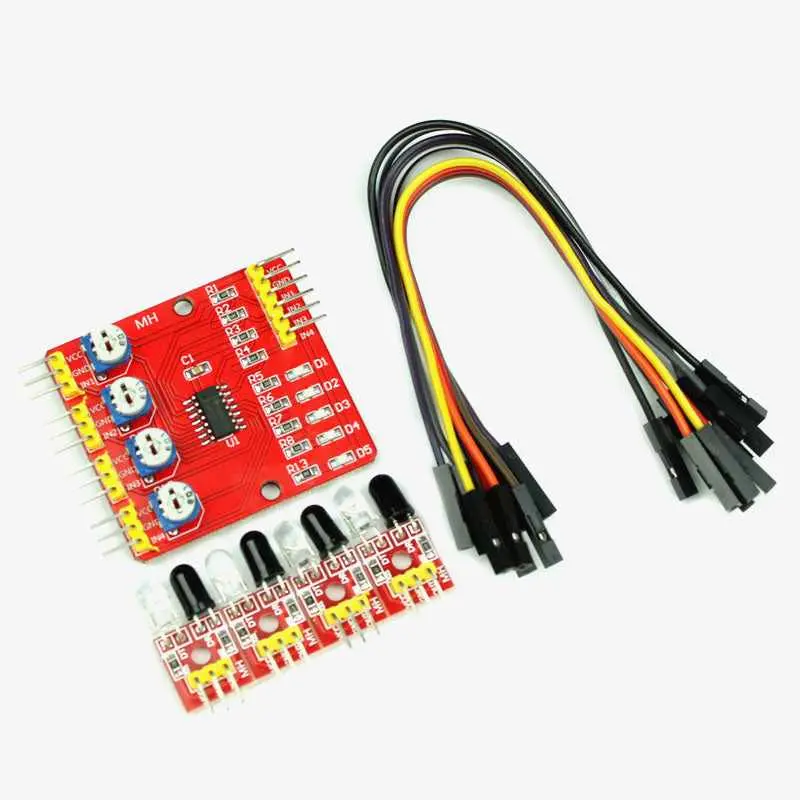 Ir Sensor Array Module - 4 Way 1