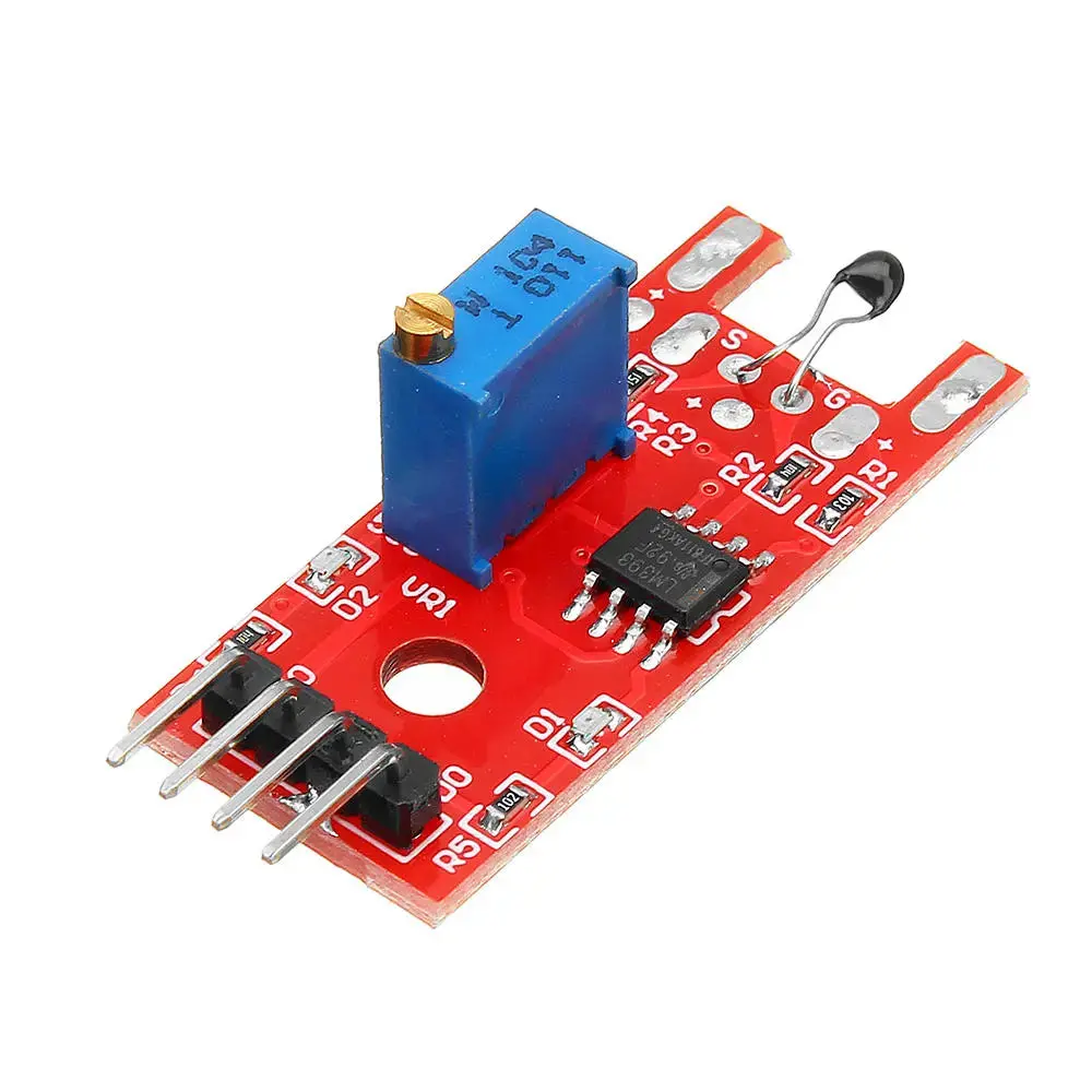 4 Pin Digital Temperature Thermistor Thermal Sensor Switch Module Ky-028 1