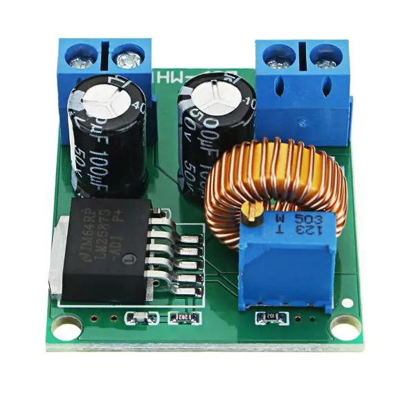 Lm2587 Dc-Dc 3.5V-30V To 4V-40V Step Up Power Supply Module Adjustable 5A Boost Converter Voltage Regulator Board 2