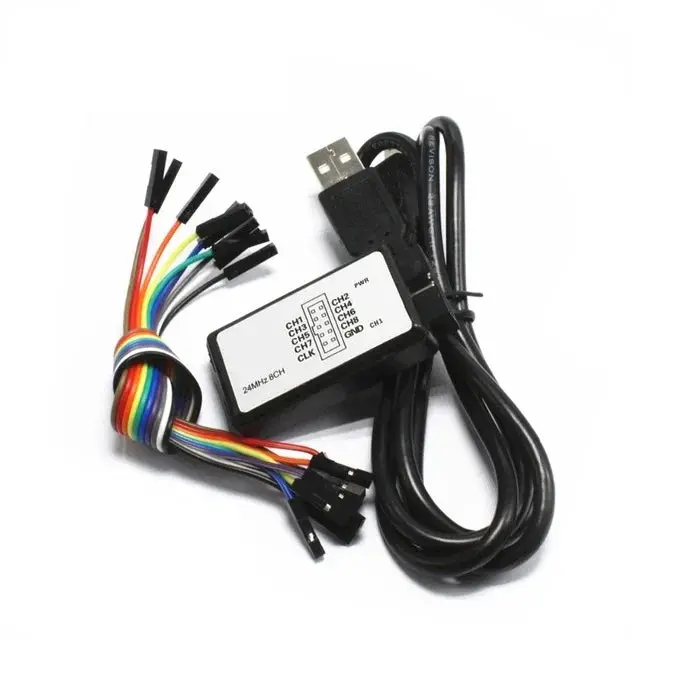 Usb Logic Analyze 24M 8Ch, Mcu Arm Fpga Dsp Debug Tool 1