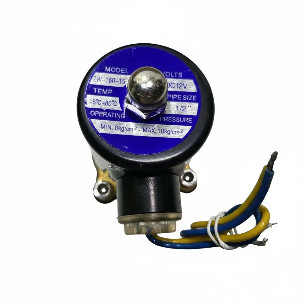 Electric Solenoid Valve 2/2 Way 2W-160-15 Dc 12 Volts 1