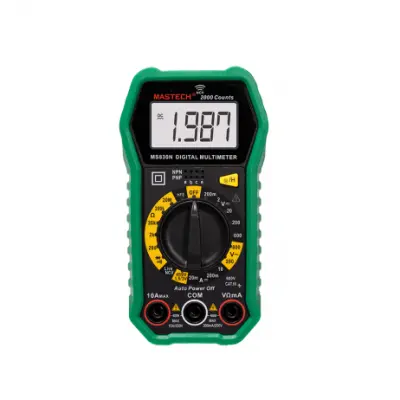 Mastech Ms830n  2000 Counts Manual Ranging Digital Multimeter 1