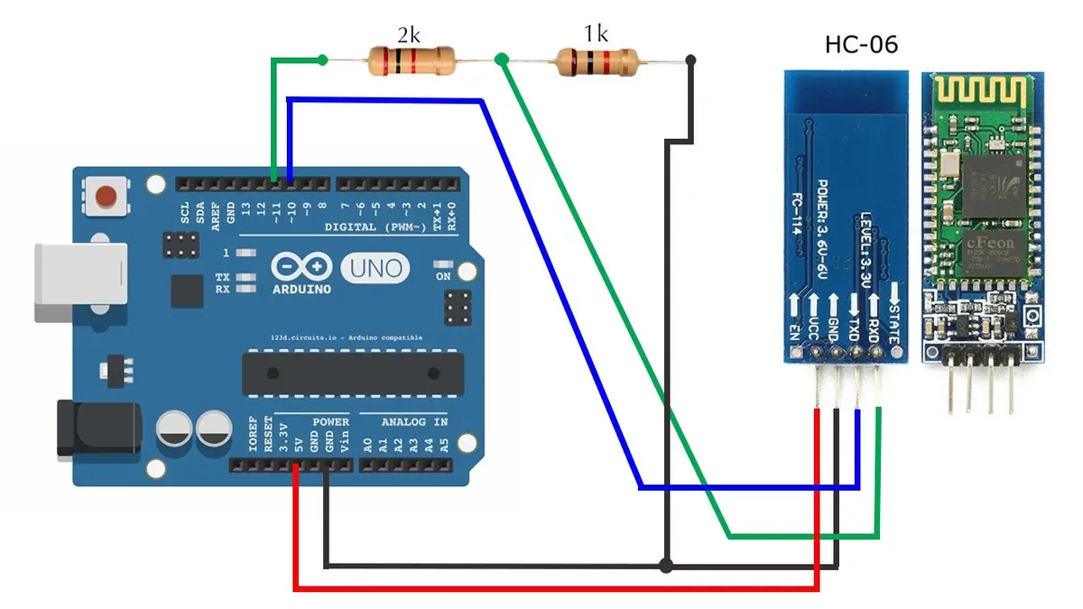 Hc 06 4Pin Bluetooth Module (Slave) No Button 2
