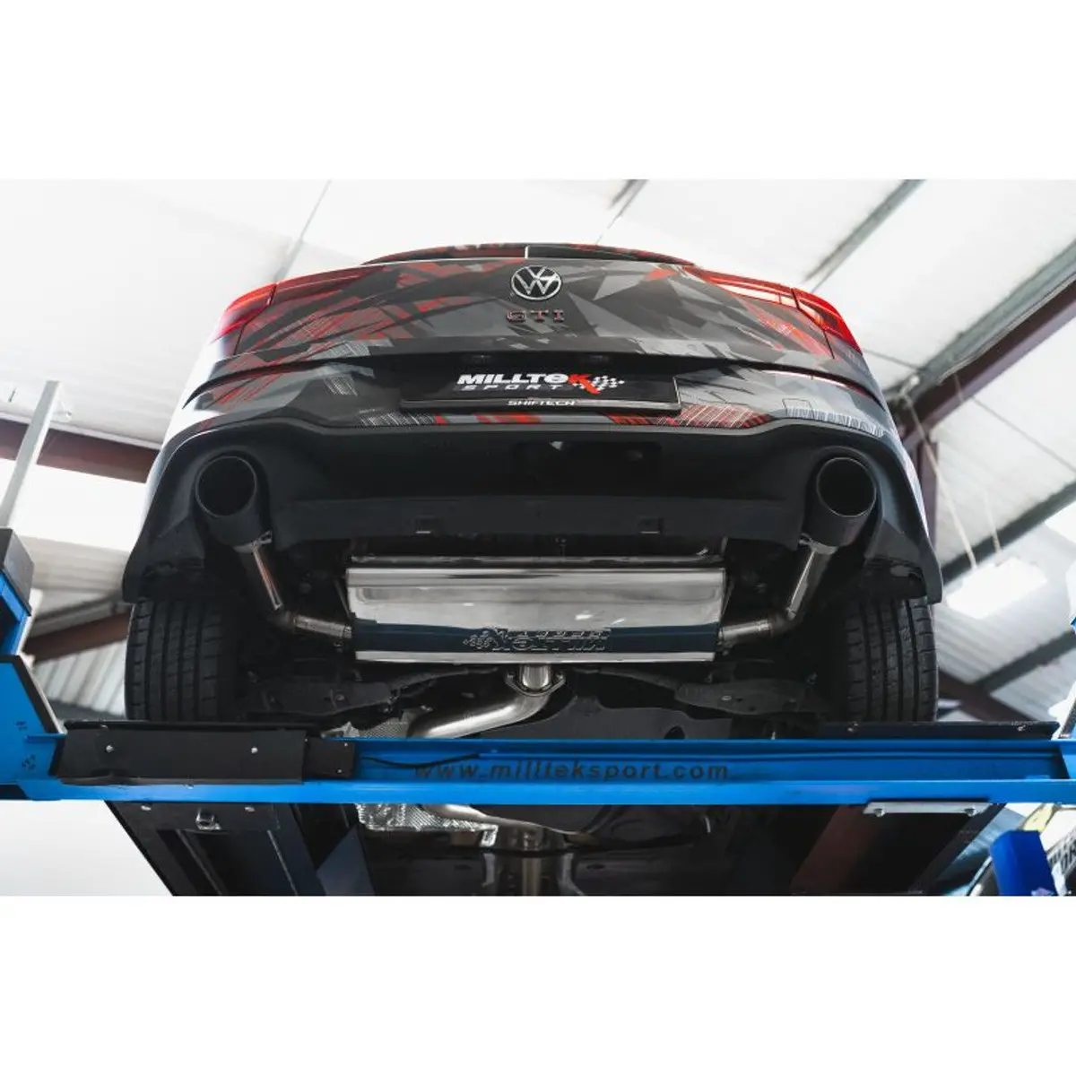 Milltek Particulate Filter-Back Exhaust - Golf 8 Gti+Clubsport 1