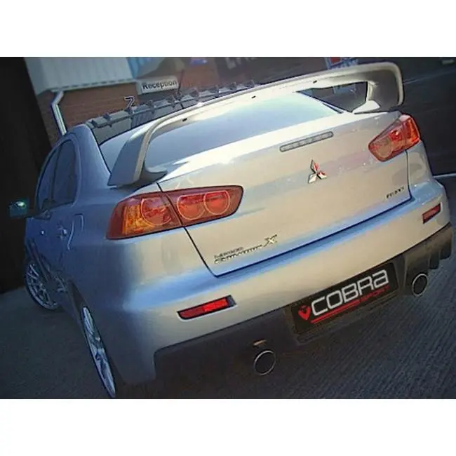 Cobra Sport Mitsubishi Evolution X (10) Cat Back Performance Exhaust 10