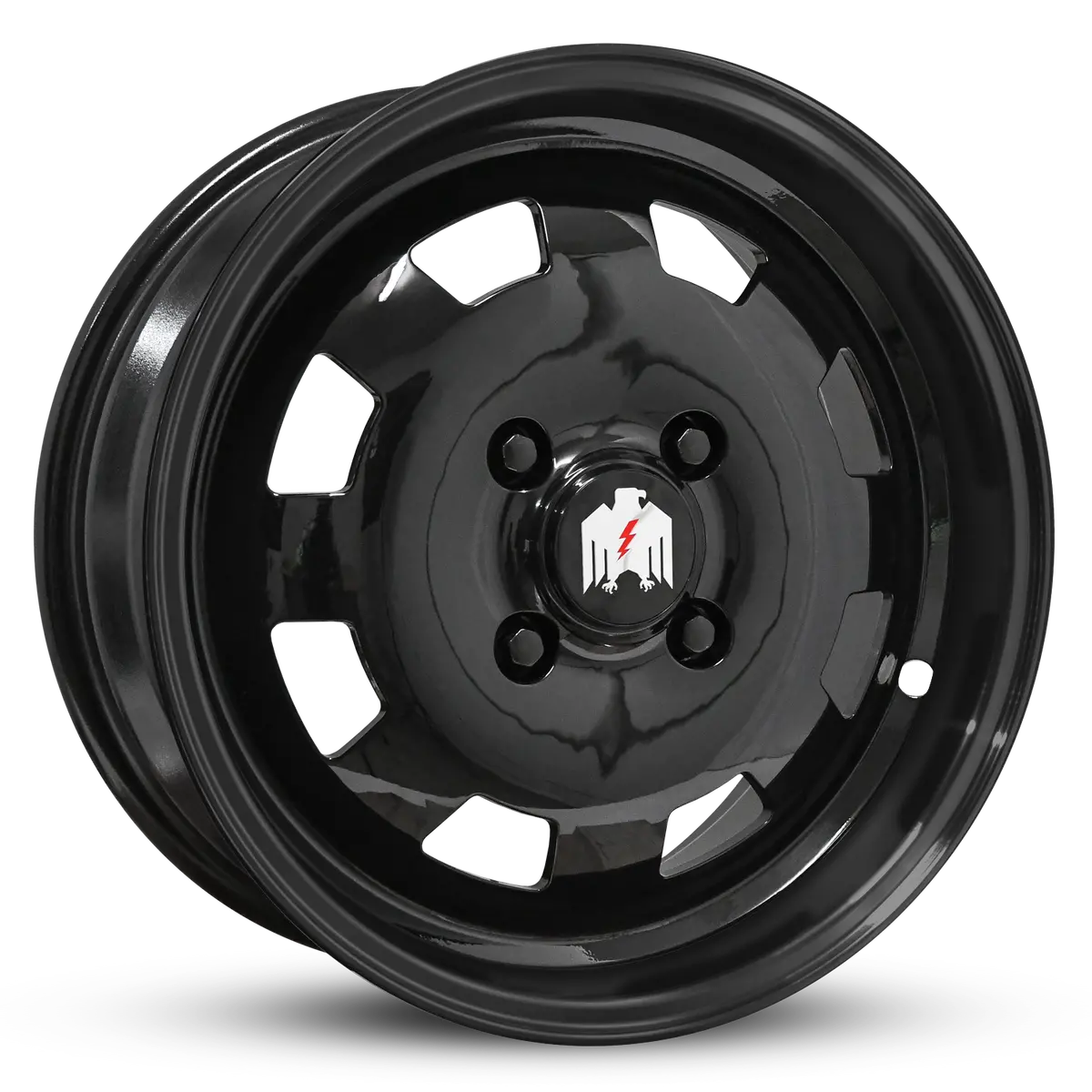 Klassik Rader Moon 17X7 +40 4X130mm Gloss Black 1
