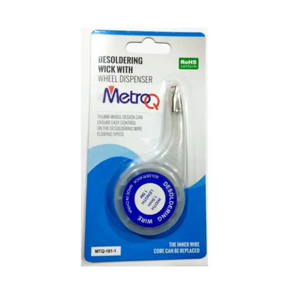 Desoldering Wire, 2.5 Mm Width, 1.5 M Length 1