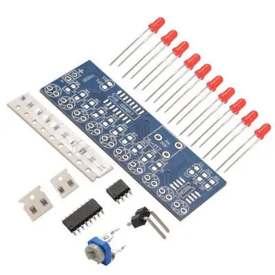 Ne555 + Cd4017 Water Flowing Light Led Module Diy Kit 1