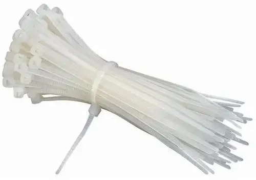 2.5X150mm Cable Tie White (Pack Of 100) 1