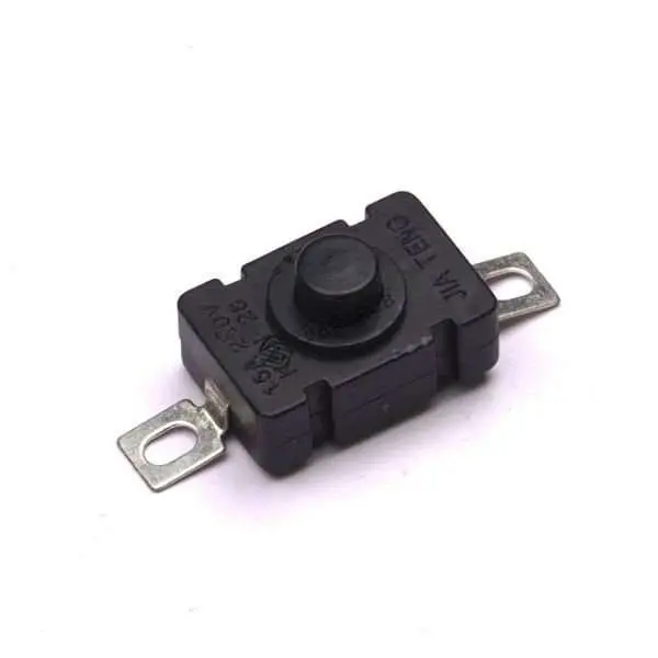 Mini Push Switch On / Off Self Locking 250V 1.5A 1