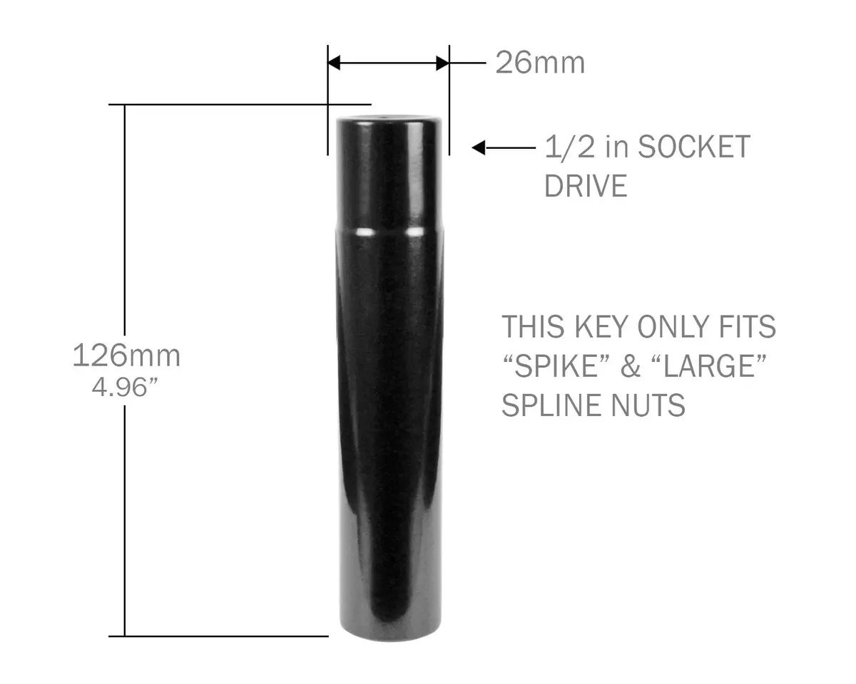 Replacement 7-Spline Lug Key - For Xl Spiked Lugs 1